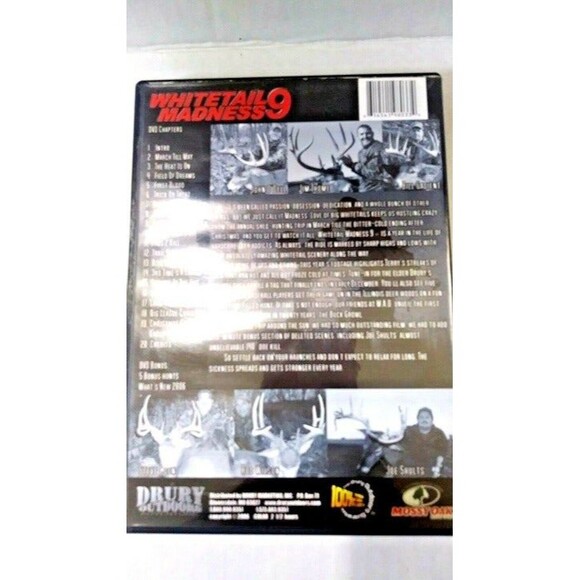 Drury Outdoors Whitetail Madness 9 Hunting DVD - Picture 2 of 3